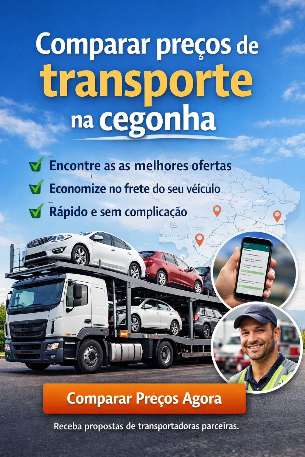 Camion | Compare preços de transporte de veículos na cegonha