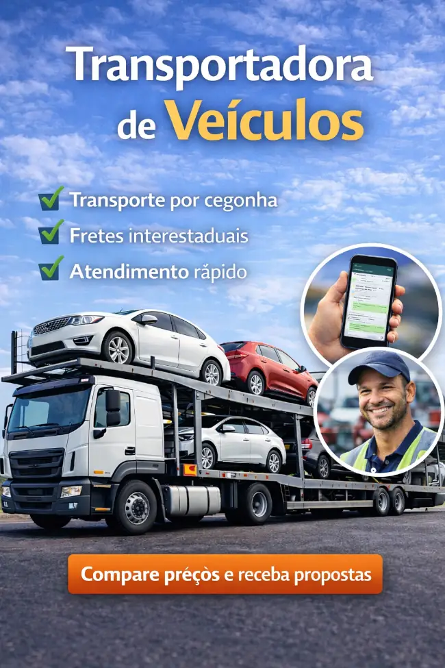 Transportadora de Veículos com Comparação de Preços 7 Transportadora de veículos