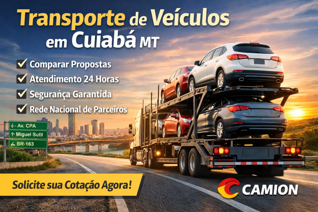 Transporte de veículos na cegonha em Cuiabá - MT Transporte de veículos na cegonha em Cuiabá - MT