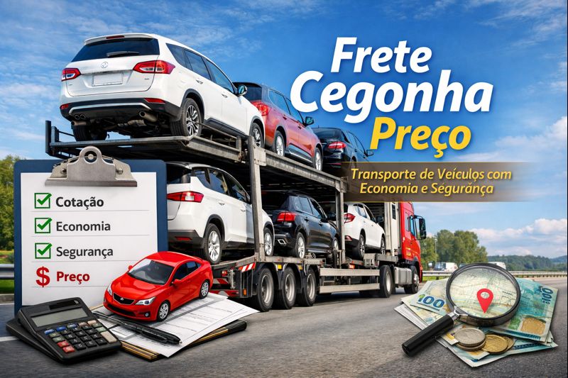Transporte de veículos no Brasil com comparação de preços