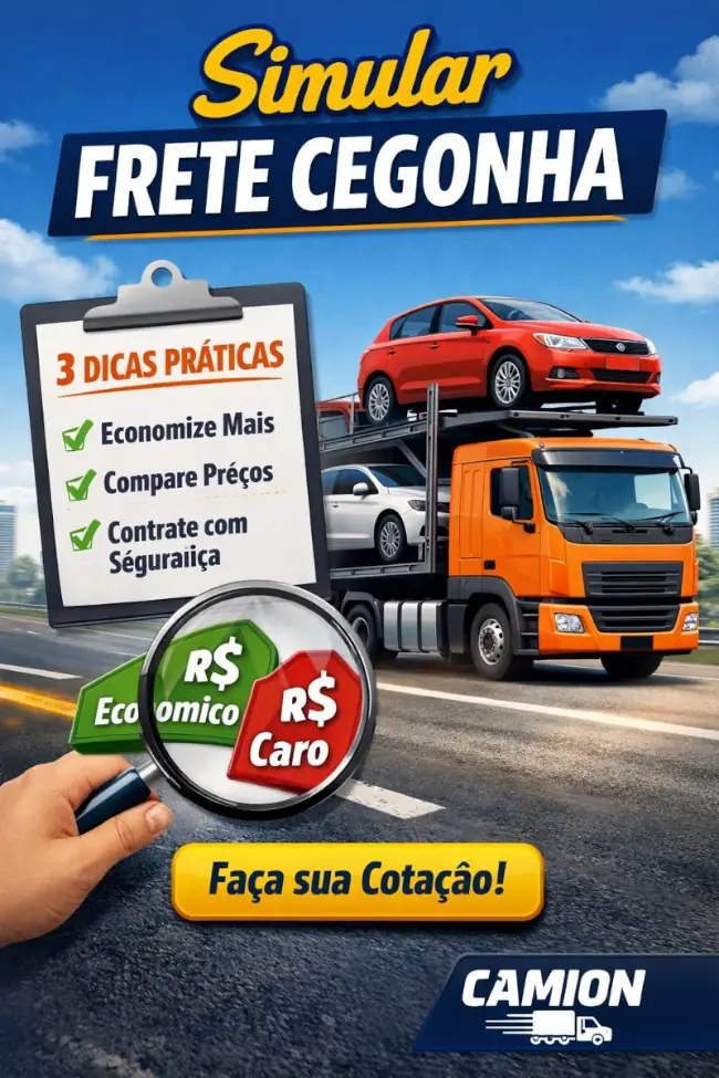 simular frete cegonha